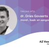 Aankondiging start dr. Dries Govaerts