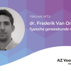 Aankondiging start dr. Frederik Van Ongeval