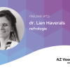 Aankondiging start dr. Lien Haverals