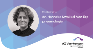 dr. Hanneke Kwakkel-Van Erp nieuwe pneumoloog