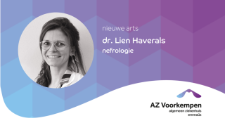 Aankondiging start dr. Lien Haverals