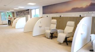 Infuuszaal nieuwe daghospitaal AZ Voorkempen