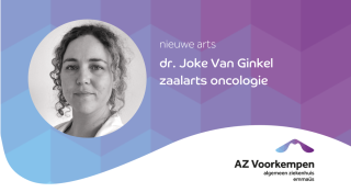 dr. Joke Van Ginkel nieuwe zaalarts oncologie