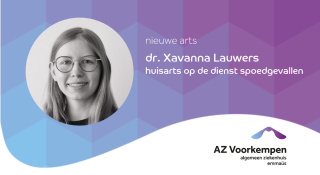 Aankondiging start dr. Xavanna Lauwers